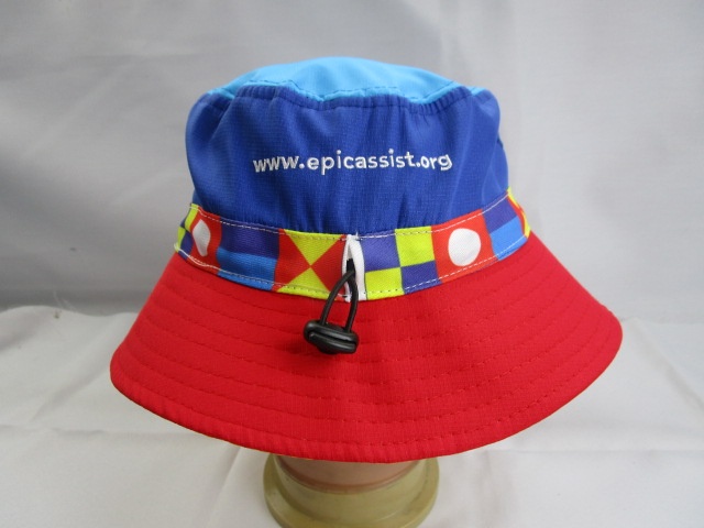 100% polyester light weight sublimation bucket hat
