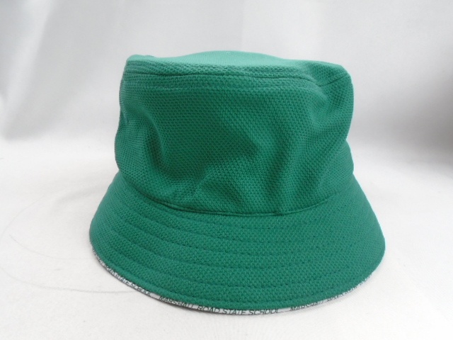 Soft double pique mesh bucket hat