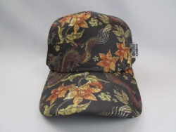 flower design sublimation fashionable mesh trucker cap