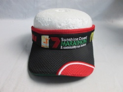 Summer outdoor adjustable sports running sun visor cap