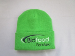 Classic design beanie with roll up