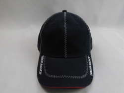 Dad hat with zigzag stitchings and clip