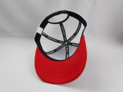 Custom Embroidery Logo Running Hat 6 Panel Mesh Trucker Cap