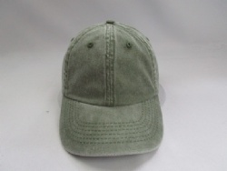 Pigment dye COTTON Washed Unstructured Cap Hat