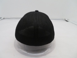 false wool sandwich mesh custom 3D design fitted hat