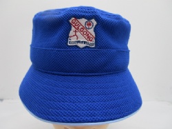 Double pique mesh bucket hat