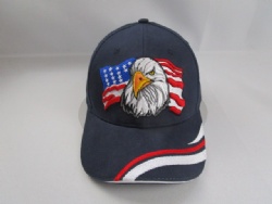 100% cotton classic 3D logo woven patch baseball cap