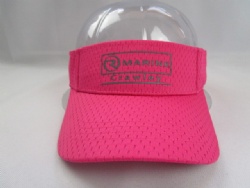 hot pink mesh custom design visor