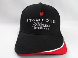 Customize high quality 6 panels hats embroidery sports inserts piping baseball cap