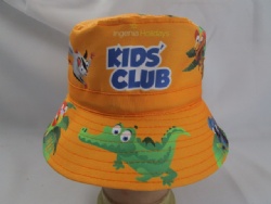 Cute design kids sublimation bucket hat