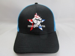 custom logo embroidery trucker hat