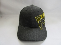 BSCI sedex custom dark grey marle grey snapback  baseball cap with custom  design